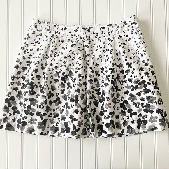 Banana Republic Floral Mini Skirt - Size 6P - Picture 1 of 5